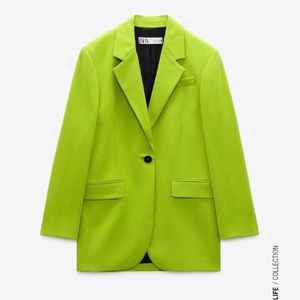 ZARA WOMEN’S Green Jacket